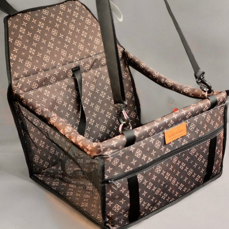 Luxe Pups™ Luxury Pet Car Seat & Carrier – Safe, Comfortable Travel - Luxury Label Official