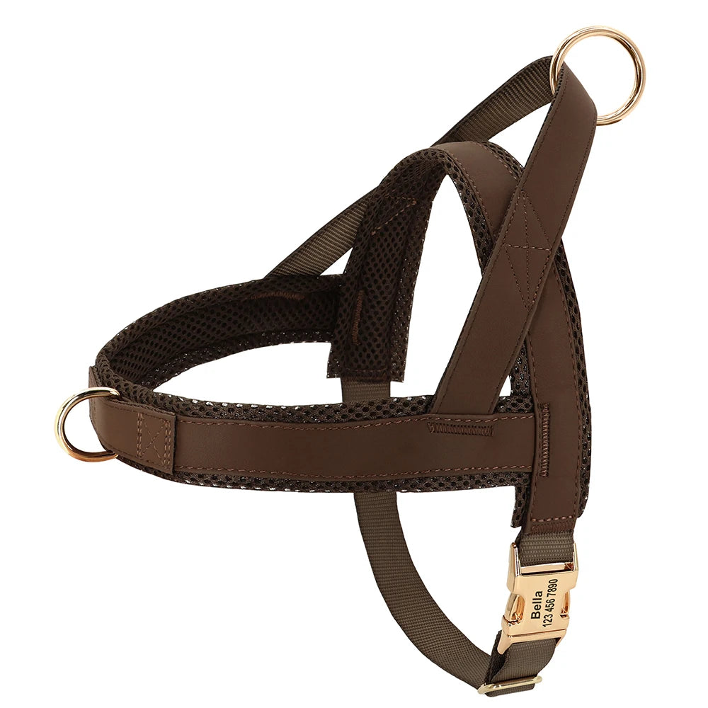 Signature No-Pull Harness - Personalised Comfort & Control - Luxury Label Official
