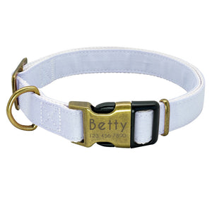 Luxe Pups ™ Personalised Vintage Collars - Luxury Label Official