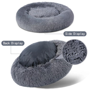 Luxe Pups ™ Anxiety Relief Super Cosy Plush Support Bed - Luxury Label Official