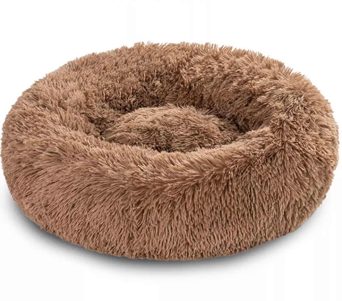 Luxe Pups ™ Anxiety Relief Super Cosy Plush Support Bed – Luxury Label