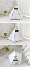 Load image into Gallery viewer, Luxury Luxe Pups ™ Personalised Pet Teepee - Luxury Label Official