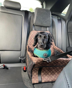 Luxe Pups ™  Luxury Pet Car-Seat and Carrier - Luxury Label Official